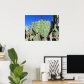 Prickly Pear Harten Poster (Thuiskantoor)