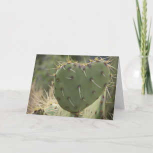 Prickly Pear Heart Kaart