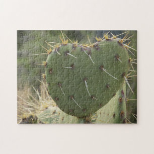Prickly Pear Heart Legpuzzel