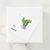Prickly Pear in pot Bedankjes Labels (In situ)