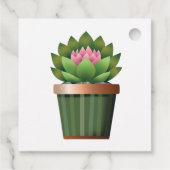 Prickly Pear in pot Bedankjes Labels (Achterkant)