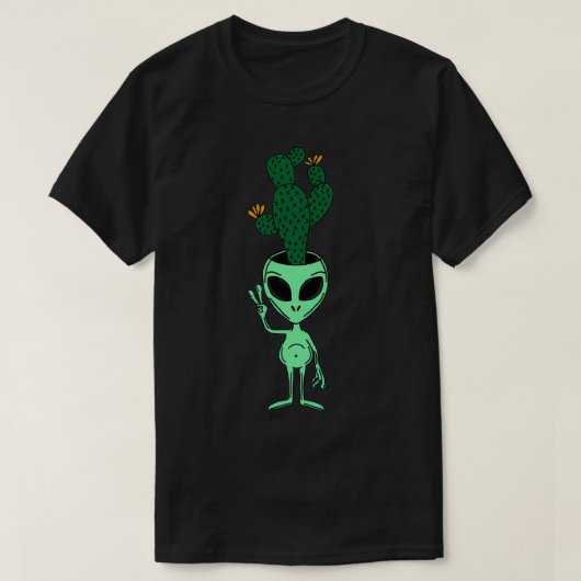 Prickly Pear-kleur T-shirt (Design voorkant)