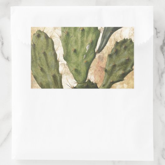 Prickly Pear Rechthoekige Sticker (Tas)