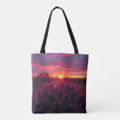 Prickly Pear Sunset Tote Bag - Southwestern Style (Achterkant)