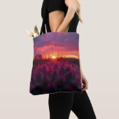 Prickly Pear Sunset Tote Bag - Southwestern Style (Dichtbij)