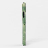 Prickly Pear Textuur Bord Groene iPhone 11 Hoesje (Achterkant/rechts)
