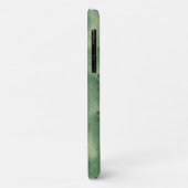 Prickly Pear Textuur Bord Groene iPhone 11 Hoesje (Achterkant/links)