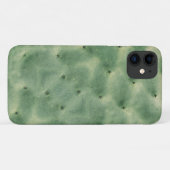 Prickly Pear Textuur Bord Groene iPhone 11 Hoesje (Achterkant (horizontaal))