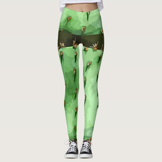 Prickly Pear Women's Leggings (Voorkant)