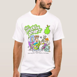 Prickly Pears Cartoon Pop Rock Band T-Shirt