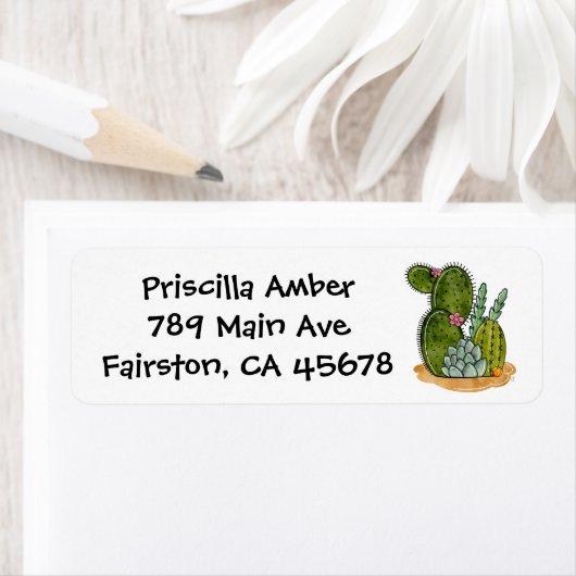 Prickly Planten Etiket (Insitu)