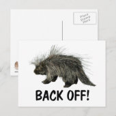 Prickly Porky Briefkaart (Voorkant / Achterkant)