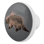 Prickly Porky Keramische Knop (Rechts)