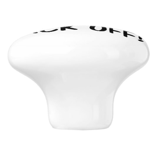 Prickly Porky Keramische Knop (Zijkant)