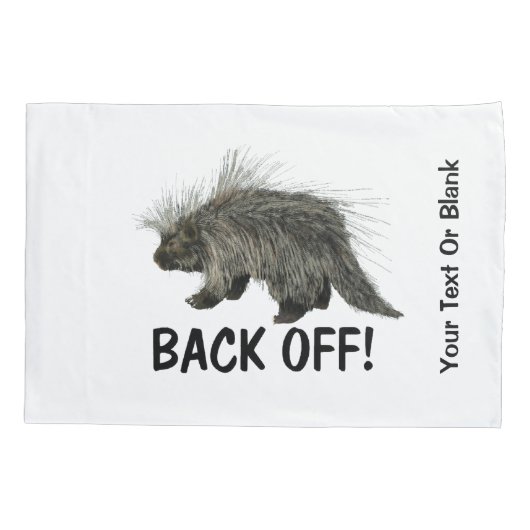 Prickly Porky Kussensloop (Achterkant)