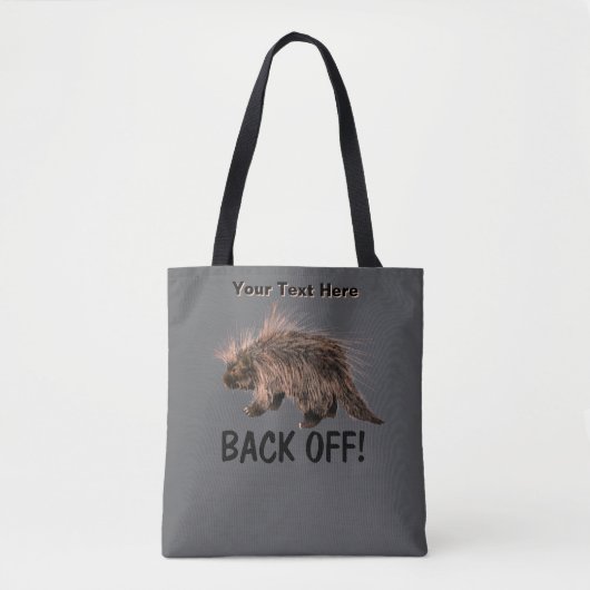 Prickly Porky - Terug uit Tote Bag (Voorkant)