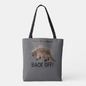 Prickly Porky - Terug uit Tote Bag (Achterkant)