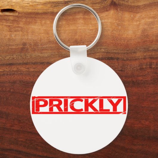 Prickly Stamp Sleutelhanger (Achterkant)