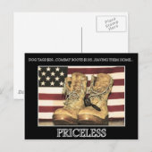 Pricless Briefkaart (Voorkant / Achterkant)