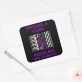 Pricless...Fibro Vierkante Sticker (Envelop)