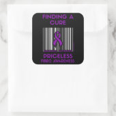 Pricless...Fibro Vierkante Sticker (Tas)
