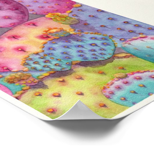 Pricly Pear Art Print Geschikt voor het ontwerpen  (Hoek)