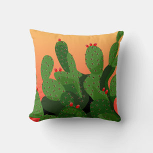 Pricly Pear Sunset Pillow Kussen