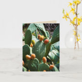 Pricyclische perenvruchten kaart (Gele Bloem)