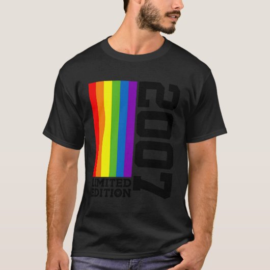 Pride 16e LGBTQ 2007 Queer T-shirt (Voorkant)