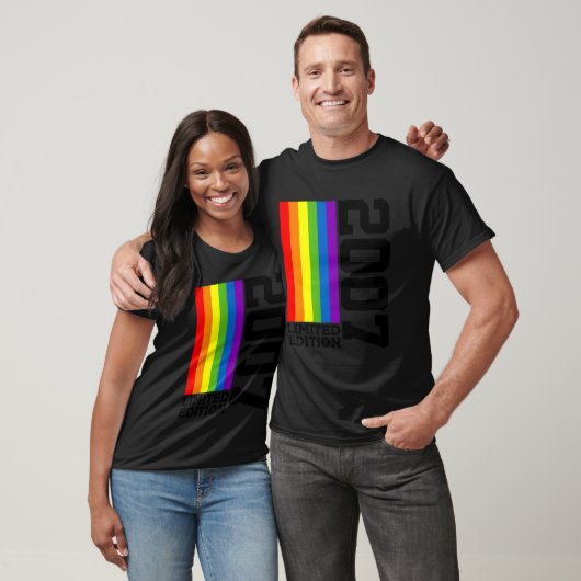 Pride 16e LGBTQ 2007 Queer T-shirt (Unisex)
