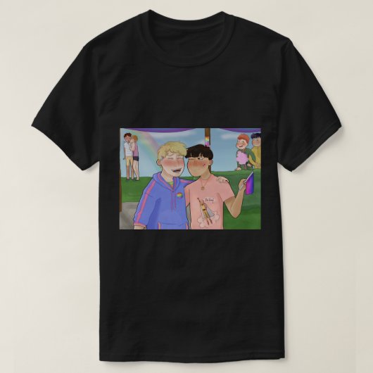 Pride 2019 Mob Psycho 100 T-shirt (Design voorkant)