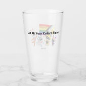 Pride 2024 - Glazen Tumbler (Achterkant)