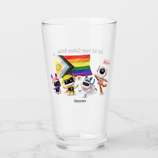 Pride 2024 - Glazen Tumbler (Voorkant)
