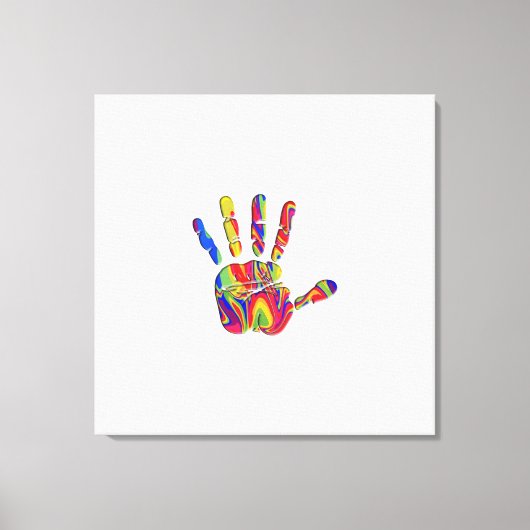 Pride 30" * 30" Ingepakt canvas print (Voorkant)