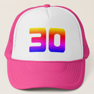 Pride 30e verjaardagsfeestje trucker pet