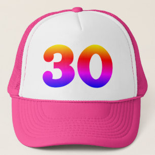 Pride 30e verjaardagsfeestje trucker pet