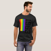 Pride 60e LGBTQ 1963 Queer T-shirt (Voorkant volledig)