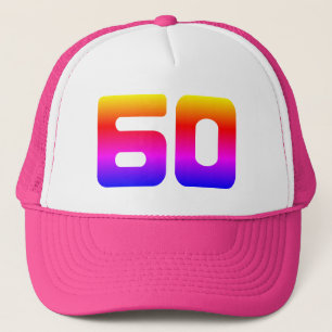 Pride 60e verjaardagsfeestje trucker pet