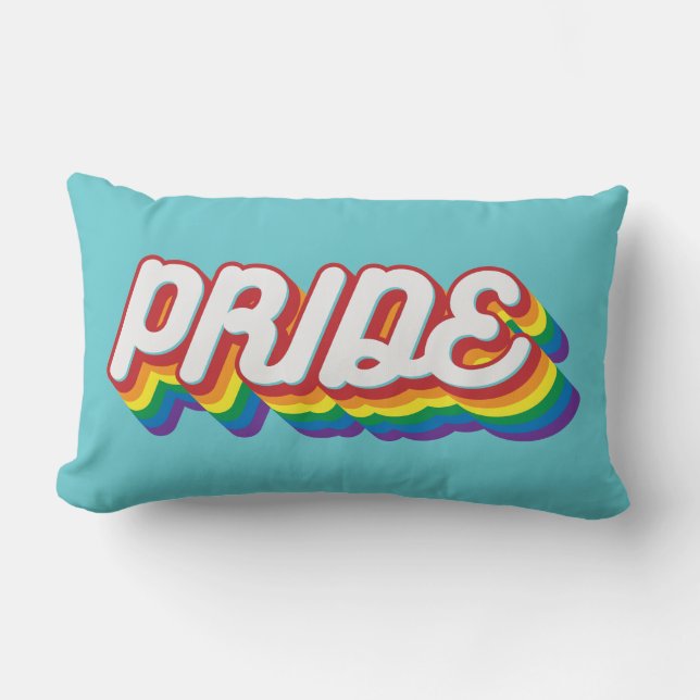 Pride | 70's stijl kussen (Voorkant)