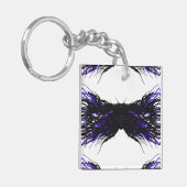 Pride Abstract 7 Deadly Sins Alcohol Ink Art Sleutelhanger (Voorkant Links)