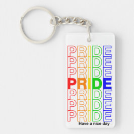 Pride Acryl Sleutelhanger