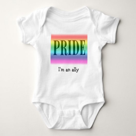 Pride Ally Baby Romper (Voorkant)