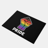 Pride Alternative Pride Fist Design voor Gelijkhei Deurmat (Schuin)