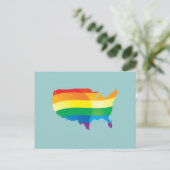 PRIDE AMERICA BRIEFKAART (Staand voorkant)