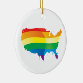 PRIDE AMERICA KERAMISCH ORNAMENT (Rechts)