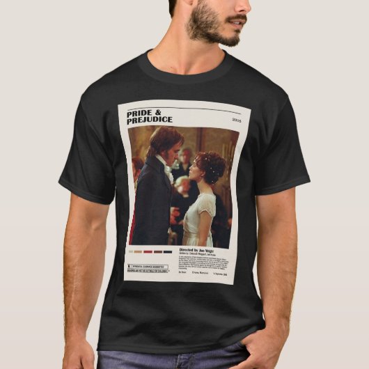 Pride &amp; Prejudice Poster Classic T-Shirt (Voorkant)