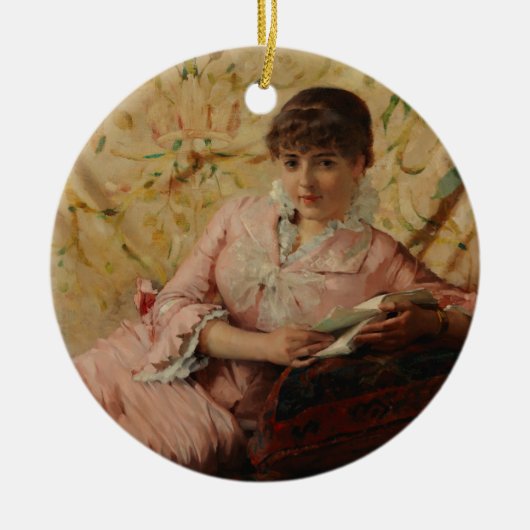  Pride and Prejudice Book Quote Ornament (Voorkant)
