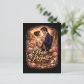 Pride and Prejudice Briefkaart (Staand voorkant)