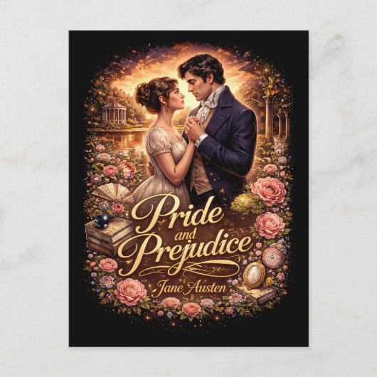 Pride and Prejudice Briefkaart (Voorkant)
