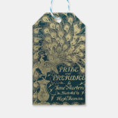 Pride and Prejudice Cadeaulabel (Achterkant)